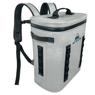 Mochila à prova d'água Soft Coolers Cinza claro Capacidade 20L Material TPU