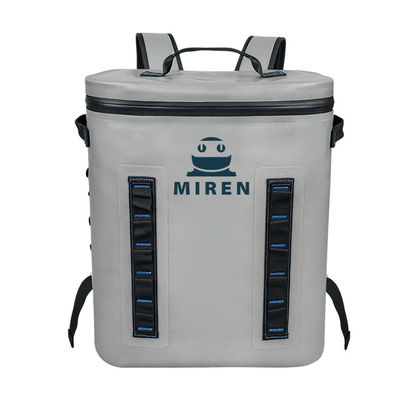 Mochila à prova d'água Soft Coolers Cinza claro Capacidade 20L Material TPU