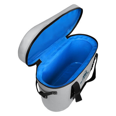 Resfriador leve refrigerado de lado macio 18 litros cor cinza claro