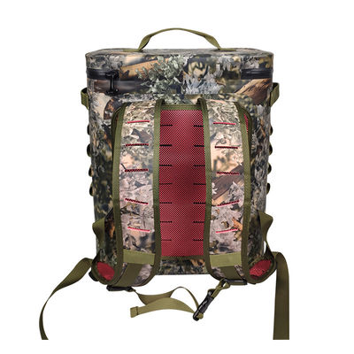 Resfriador de mochila com isolamento camuflado 20L à prova de vazamento para piquenique de caminhada