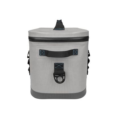 14L Quadrado Soft Cooler, Leve Cooler Mochila Resistente à Água