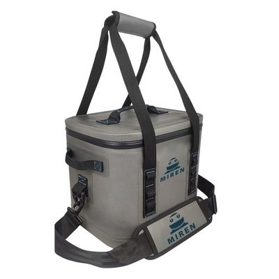 Saco térmico de 24 latas durável reutilizável material TPU para acampamento caminhadas