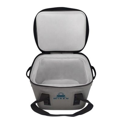 Saco térmico de 24 latas durável reutilizável material TPU para acampamento caminhadas