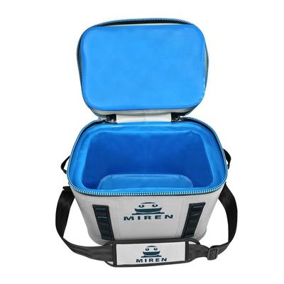 Bolsa térmica hermética para 30 latas à prova de vazamento com isolamento térmico para casa ao ar livre