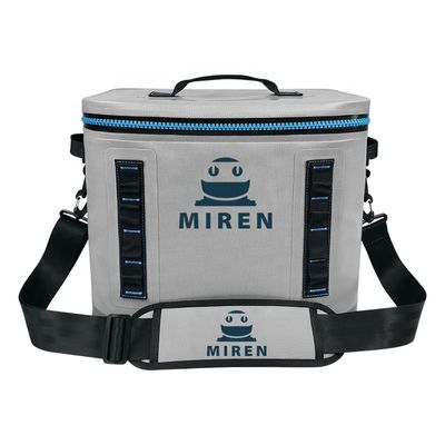 Bolsa térmica hermética para 30 latas à prova de vazamento com isolamento térmico para casa ao ar livre