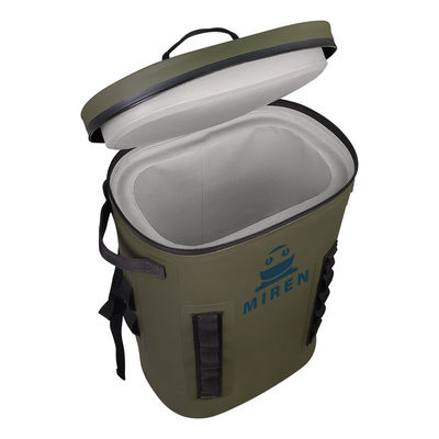 Mochila térmica verde militar resistente à água reutilizável OEM