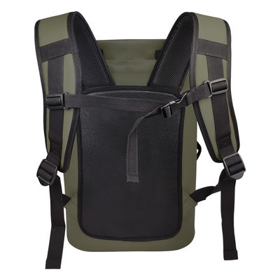 Mochila térmica verde militar resistente à água reutilizável OEM