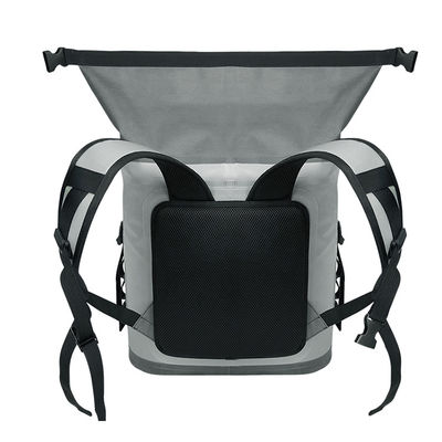 Saco refrigerador não tecido Mochila Cinza clara Para piquenique ao ar livre