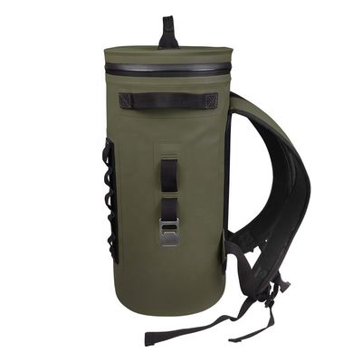 Mochila de refrigerador macio de 20 litros, mochila térmica à prova de vazamento para OEM de alimentos