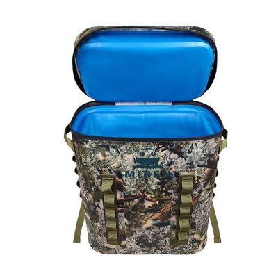 Refrigerador de mochila camuflada de lado macio personalizado para tenda ao ar livre