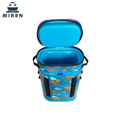 Mochila térmica de camuflagem personalizada com 29 latas para piquenique de acampamento