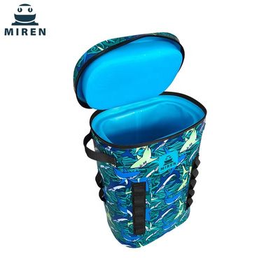 Saco refrigerador de piquenique macio com padrão de camuflagem TPU Material 29 latas capacidade para acampamento