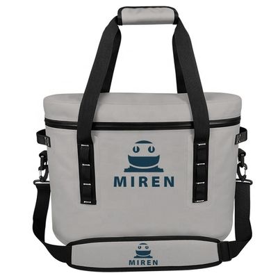 Bolsas térmicas à prova d'água macias com compartimento para vinho de acampamento multifuncional