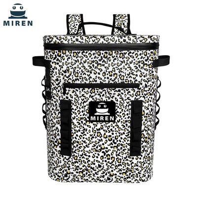 Mochila térmica portátil 25L isolada para acampamento e caminhada
