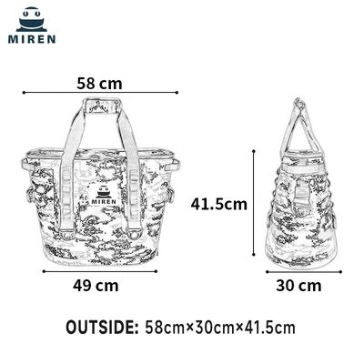 Saco térmico reutilizável refrigerado com capacidade de 30 litros Tipo de bolsa ODM