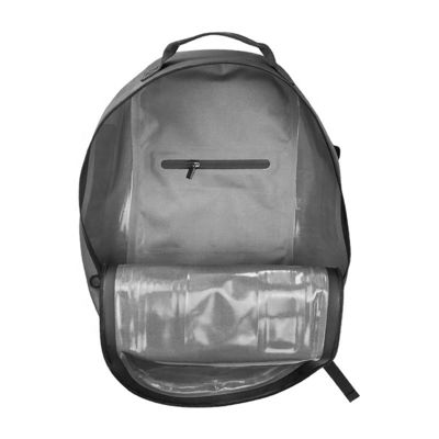 Mochila de caminhada leve à prova d'água Material TPU Cor cinza escuro OEM ODM