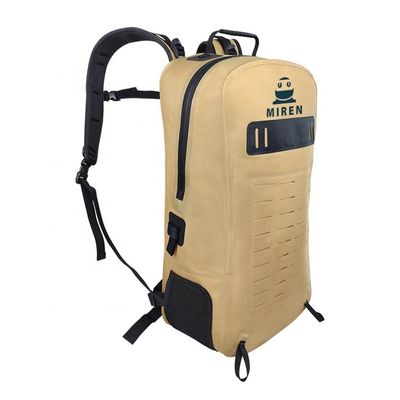 Mochila seca impermeável 25 litros leve para caminhadas e passeios de barco