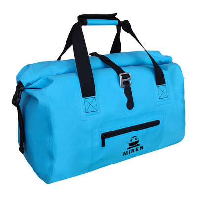 Saco seco portátil azul PVC à prova d'água leve Capacidade 35L
