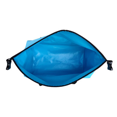 Saco seco portátil azul PVC à prova d'água leve Capacidade 35L