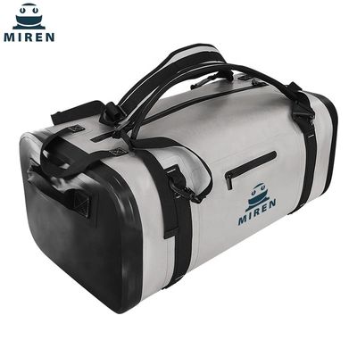 840D TPU Water Resistant Duffel Bag 50L Para Aventuras ao Ar Livre OEM