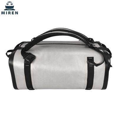 840D TPU Water Resistant Duffel Bag 50L Para Aventuras ao Ar Livre OEM